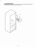 ICE MAKER PARTS Diagram and Parts List for LRFC22750ST  LG Refrigerator