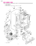 Part Location Diagram of 3806JL2006E LG Decor,Duct