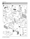 Part Location Diagram of 3531A10243A LG Grille Assembly,Front