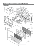 Part Location Diagram of 4758A20034A LG Louver,Vertical