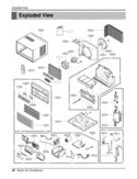 Part Location Diagram of HI02-00310E LG CAPACITOR,DRAWING