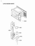 Part Location Diagram of 3500W1A010A LG Holder,Locker