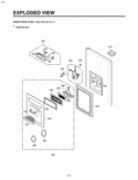 Part Location Diagram of 3210JA2005B LG Frame,Display