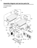 Part Location Diagram of 3111JA2019E LG Case Assembly,PCB