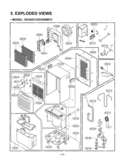 EXPLODED VIEWS Diagram and Parts List for DH305Y6 TD301ELA2 LG Dehumidifier