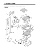Part Location Diagram of 3551JA1099E LG Cover Assembly,Hinge