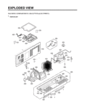 MACHINE COMPARTMENT   EXPLODED VIEW Diagram and Parts List for LSC27990TT  LG Refrigerator