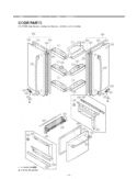 Part Location Diagram of 3651JA1023P LG Handle Assembly,Freezer