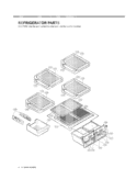 REFRIGERATOR PARTS Diagram and Parts List for LFX25960TT ATICLGA LG Refrigerator