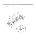 FREEZER PARTS Diagram and Parts List for LFX21960ST ASTCLGA LG Refrigerator
