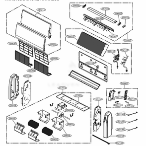 Part Location Diagram of 6323A30004P LG THERMISTOR,NTC