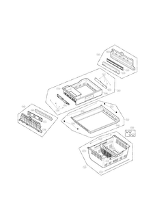Part Location Diagram of MJS62614601 LG TRAY,DRAWER