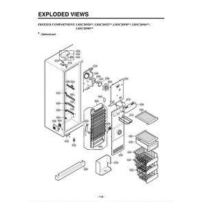 Section 4 Diagram and Parts List for LRSC26980SB AWBCLGA LG Refrigerator