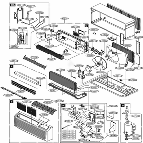 Part Location Diagram of EAF61431013 LG OVERLOAD PROTECT
