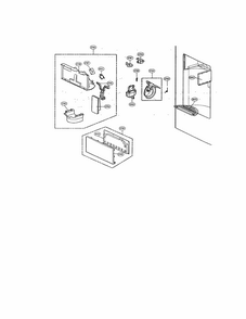 Part Location Diagram of MCK62986303 LG COVER,DISPLAY