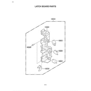 Section 5 Diagram and Parts List for MV-1515W WHEGSE LG Microwave Oven Combo
