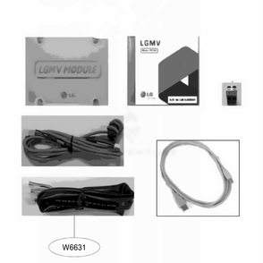 Main Diagram and Parts List for PRCTIL0 ENCXLUS LG Air Conditioner