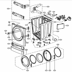 Part Location Diagram of EBR64583701 LG PCB ASSEMBLY,MAIN