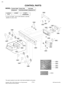 Diagram 3 Diagram and Parts List for FH4767SS AS1ESGN LG Range