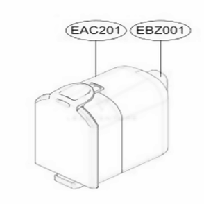 Battery Diagram and Parts List for A900BM BBKELGA LG Upright Vacuum