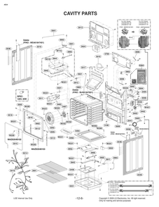 Part Location Diagram of MEE61841401 Whirlpool Heater Igniter Oven