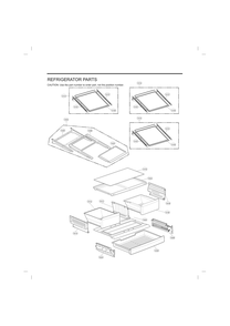 Refrigerator Parts Diagram and Parts List for GC-L288GQXP AWBCNA1 LG Refrigerator