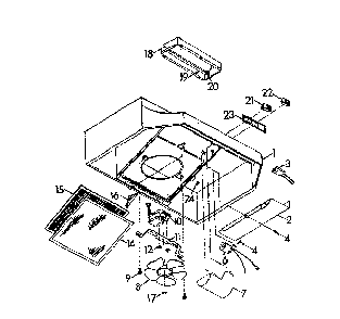 Part Location Diagram of 97006877 Maytag Canopy