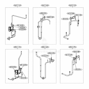 Main 6 Diagram and Parts List for ACAH033HDTB AAAAAAU LG Air Conditioner