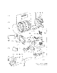 Drum and motor parts Diagram and Parts List for 79691582410  Kenmore Dryer