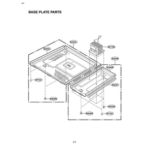 Section 5 Diagram and Parts List for LMA2111ST ASBELGA LG Microwave Oven Combo