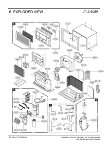 Part Location Diagram of TBZ39173304 LG COMPRESSOR SET,THAILAND