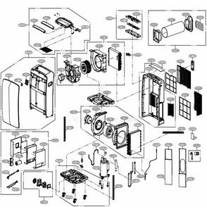Part Location Diagram of COV33312308 LG CASE ASSEMBLY,OUTSOURCING
