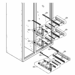 Part Location Diagram of AEC73258502 LG GUIDE ASSEMBLY,RAIL