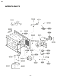 Part Location Diagram of 4974W0A003B LG Guide,Suction