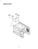 Part Location Diagram of 5208W1A012B LG Duct