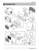 Service Manual  Exploded View Exploded View Diagram and Parts List for LWHD2400HR LWX243NGMM0 LG Air Conditioner