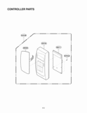 Part Location Diagram of 6638W2A307B LG Membrane
