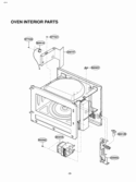 Part Location Diagram of 4810W1A079A LG Bracket,Sensor