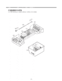FREEZER PARTS Diagram and Parts List for LFX25960ST GR-L258SSKA LG Refrigerator