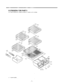 REFRIGERATOR PARTS Diagram and Parts List for LFX25960ST GR-L258SSKA LG Refrigerator