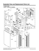 Part Location Diagram of 3581A20005V LG Door Assembly,Clean