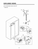 ICE & WATER PART     EXPLODED VIEWS Diagram and Parts List for LSC26945TT  LG Refrigerator
