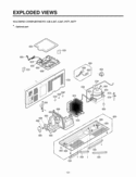 MACHINE COMPARTMENT      EXPLODED VIEWS Diagram and Parts List for LSC26945TT  LG Refrigerator