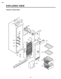 Part Location Diagram of 3551JJ1066B LG Refrigerator Lower Cover Assembly