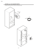 Part Location Diagram of MJM61904702 LG Tank,Water