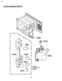 Part Location Diagram of 5208W1A009A LG Duct