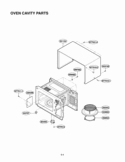 Part Location Diagram of 3052W3M022A LG Cover,Insulator