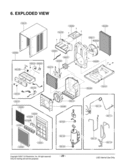 Part Location Diagram of 3091A20014A LG Cabinet Assembly,Single