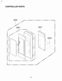 CONTROLLER PARTS Diagram and Parts List for LMH1517CVST  LG Microwave