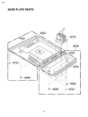 Part Location Diagram of 3303W0A010A LG Plate Assembly,Base
